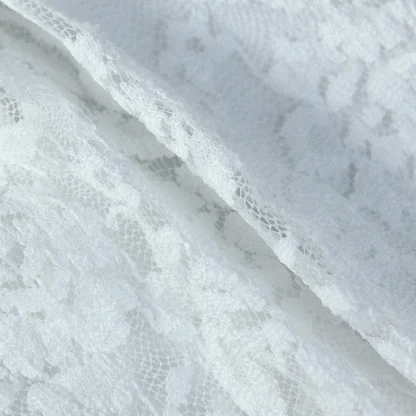 Deep V-neck Sheer Lace Bodysuit - Image 7