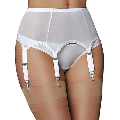 High-waist Plus Size Garter Belt - Image 5