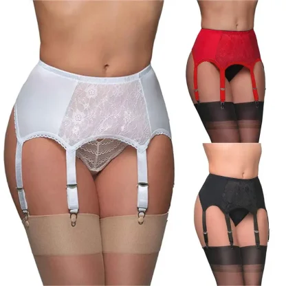 Multi Strap Sheer Garter Belts - Image 6