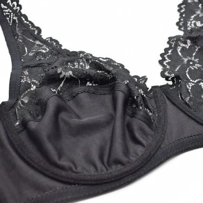 Plus Size Sheer Lace Bras - Image 5