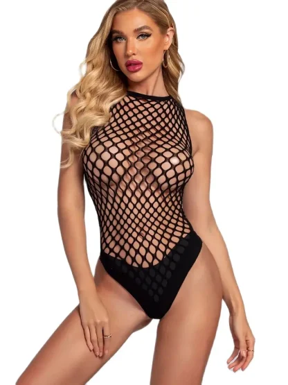 Sexy Sheer Fishnet Teddies - Image 2