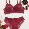 See-through Lace Push-up Lingerie