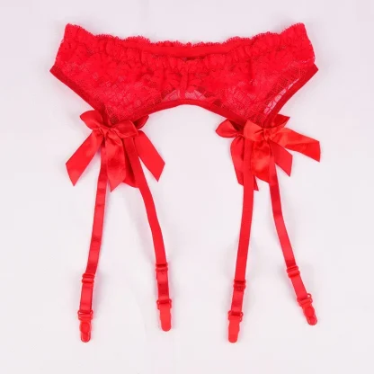 Sexy Bowknot Garter Belts - Image 3