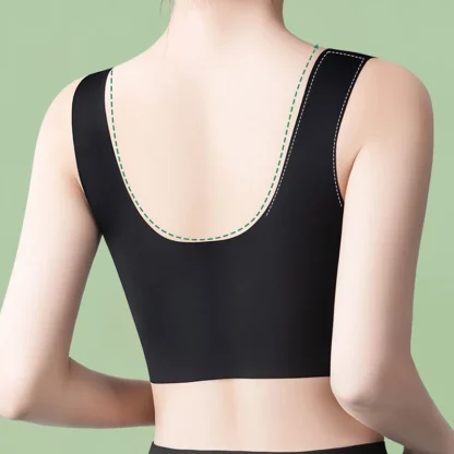 Seamless Mesh Trim Bras - Image 2