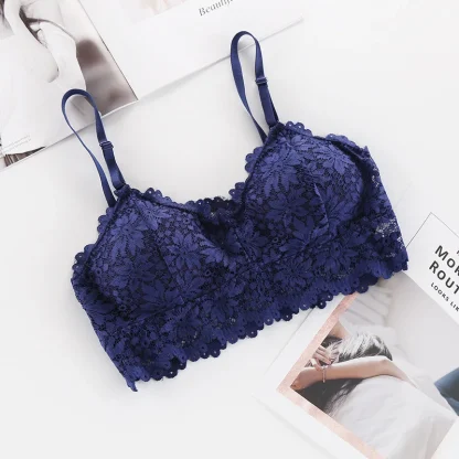 Wireless See-through Bralette - Image 3