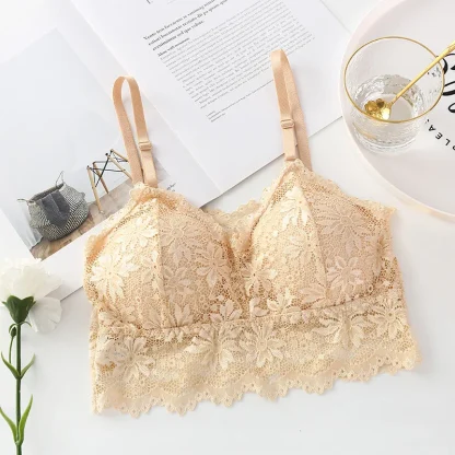 Wireless See-through Bralette - Image 5