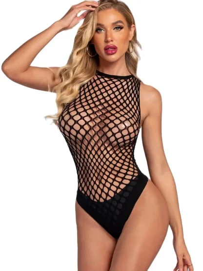 Sexy Sheer Fishnet Teddies - Image 3