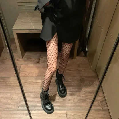 Black Fishnet Stockings