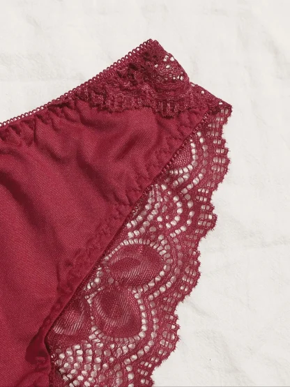 See-through Lace Push-up Lingerie - Image 5