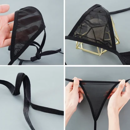 Ultra-thin Mesh Lingerie Set - Image 2