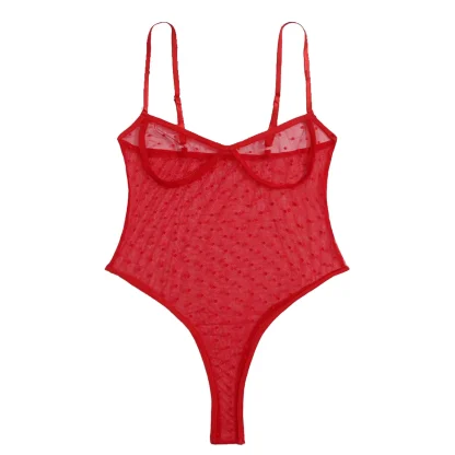 Sexy Sheer Mesh Teddy - Image 6