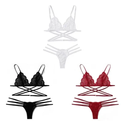 Strappy See-through Lingerie - Image 7