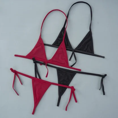 Ultra-thin Mesh Lingerie Set - Image 3