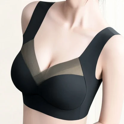 Seamless Mesh Trim Bras