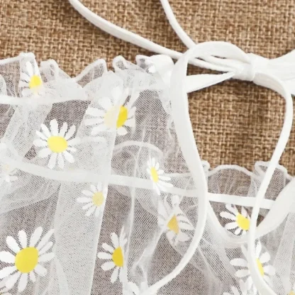 Aesthetic Floral Mesh Lingerie - Image 4