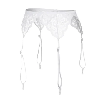 Elastic See-through Garter Belts - Image 5