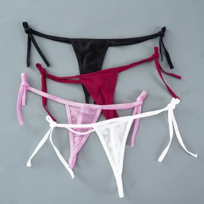 Ultra-thin Mesh Lingerie Set - Image 4