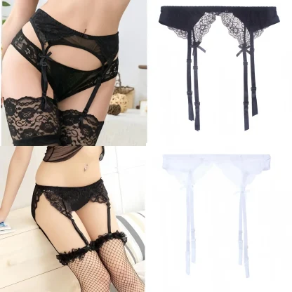 See-through Sexy Garter Belt - Image 6
