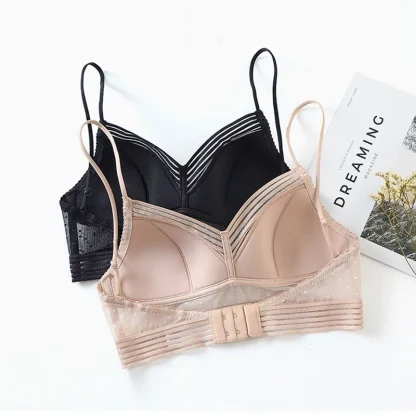 Backless Sheer Seamless Bra - Image 6