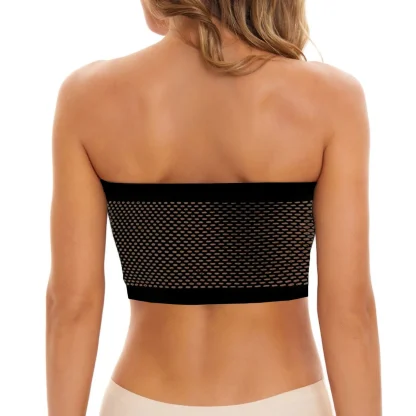 Seamless Solid Tube Bras - Image 2