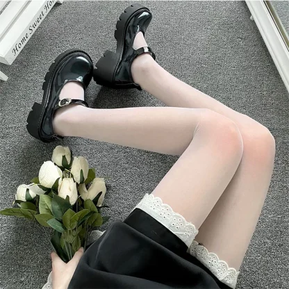 Stretchable See-through Stocking - Image 3